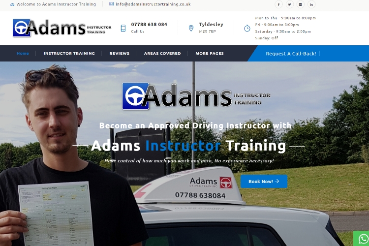 Adams Instructor Training